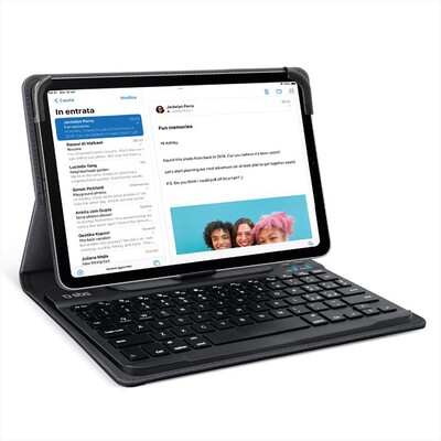 SBS - Universal case + bt Keyboard TABOOKUNIKEYBOARDV-Nero