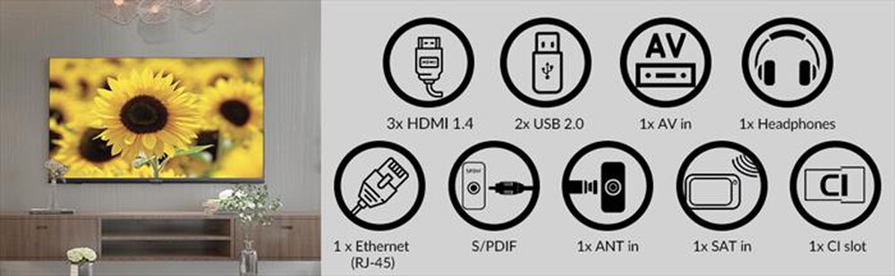 "STRONG - Smart TV LED FHD 40\" SRT40FD5553-nero"