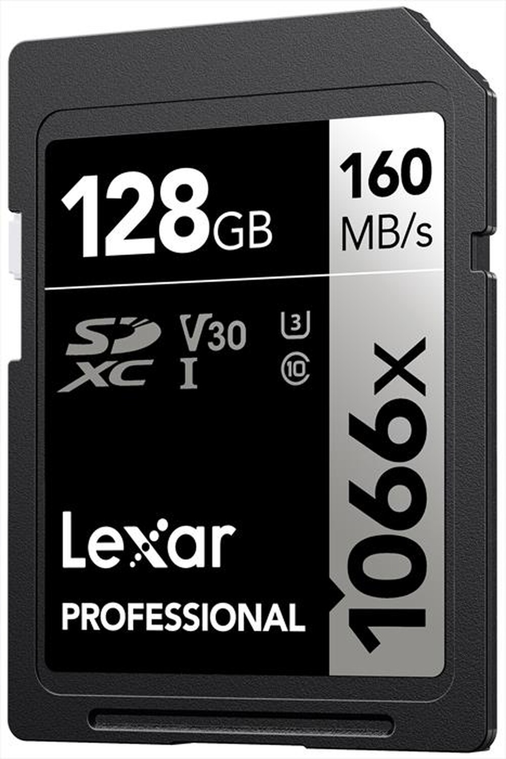 "LEXAR - 128GB PRO 1066X SDXC UHS-I V30-Black"