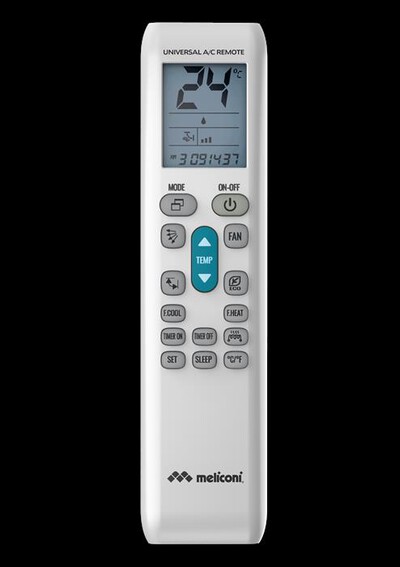 MELICONI - Telecomando universale per condizionatori AC50-Bianco