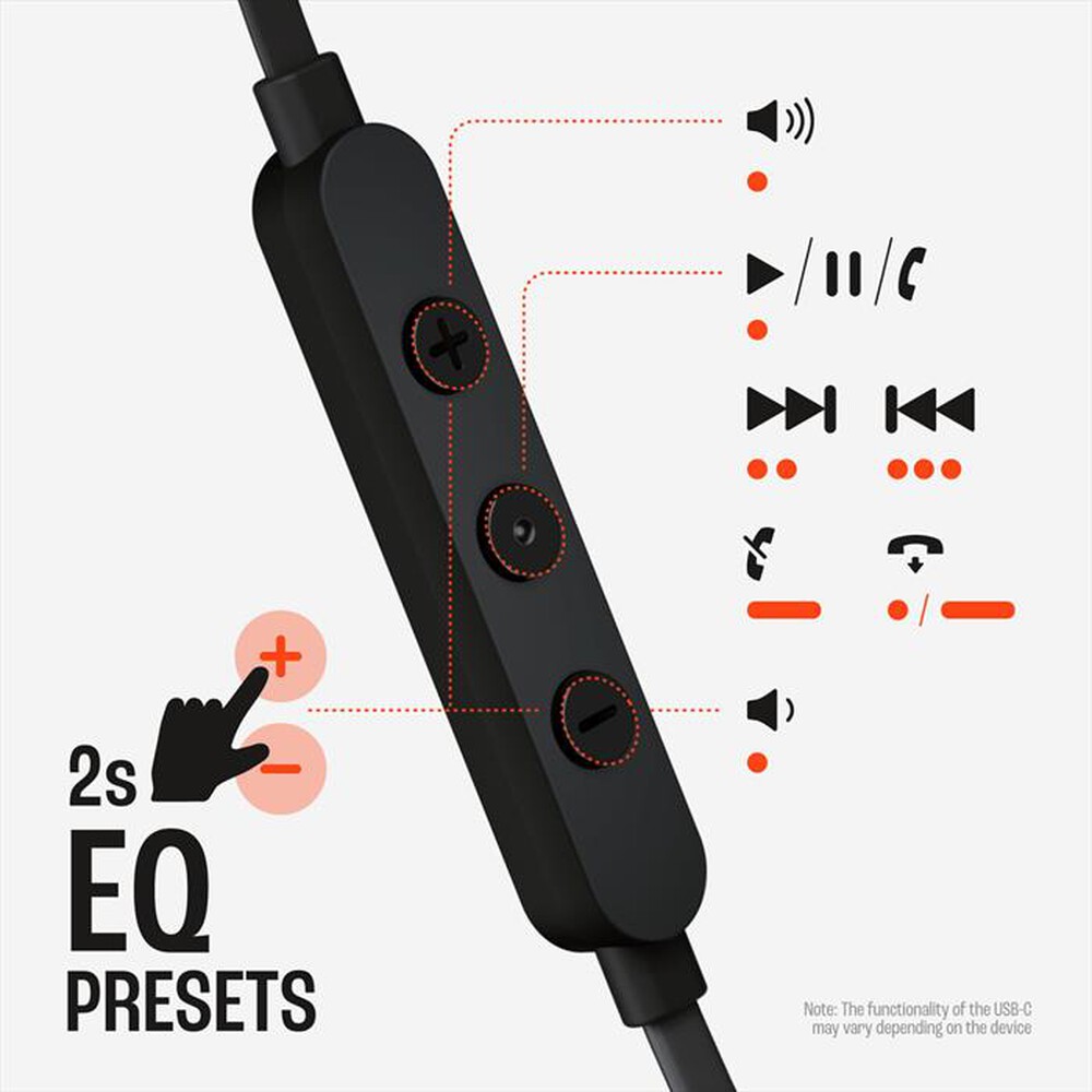 Immagine del prodotto JBL - Auricolari TUNE 305C-Nero