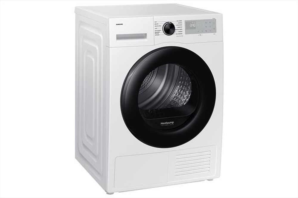 "SAMSUNG - Asciugatrice DV90DG52A0AHET 9KG Classe A+++-bianco oblò nero display silve"