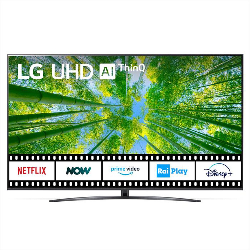 "LG - Smart TV LED UHD 4K 75\" 75UQ81006LB-Dark Iron Gray"