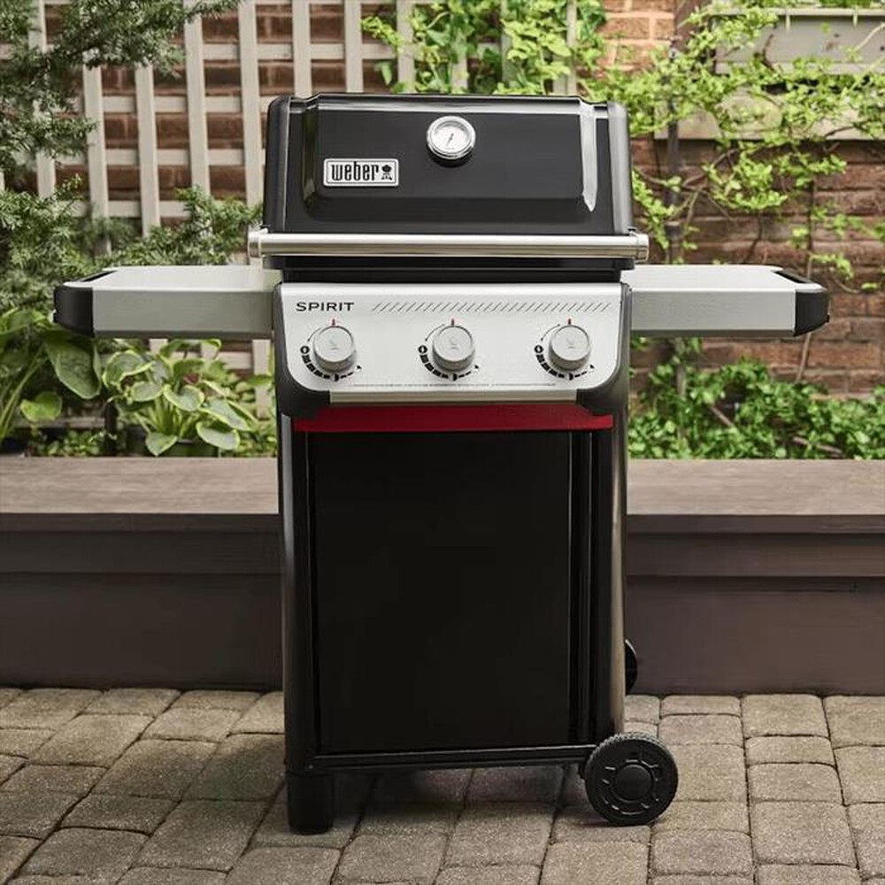 "WEBER - Barbecue a 3 bruciatori SPIRIT E-310-Nero / Alluminio"