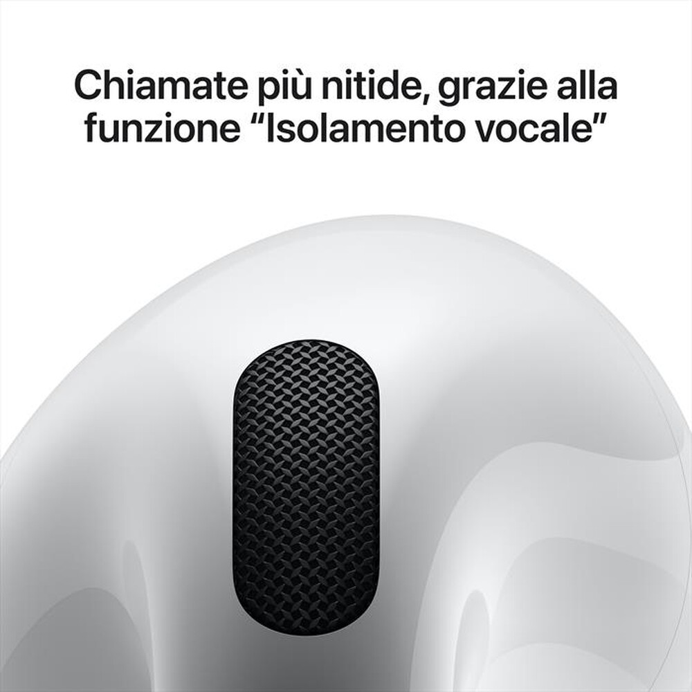 Immagine del prodotto APPLE - AirPods 4 con Active Noise Cancellation-White