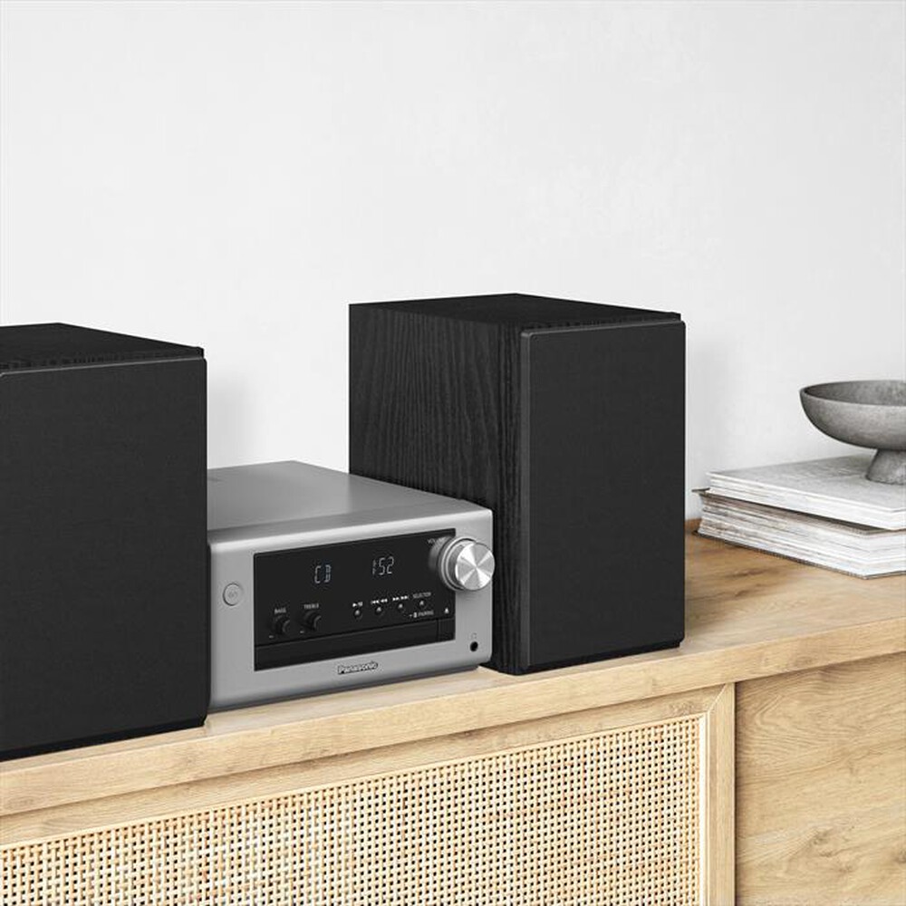 "PANASONIC - Micro HiFi SC-PM702EG-S"