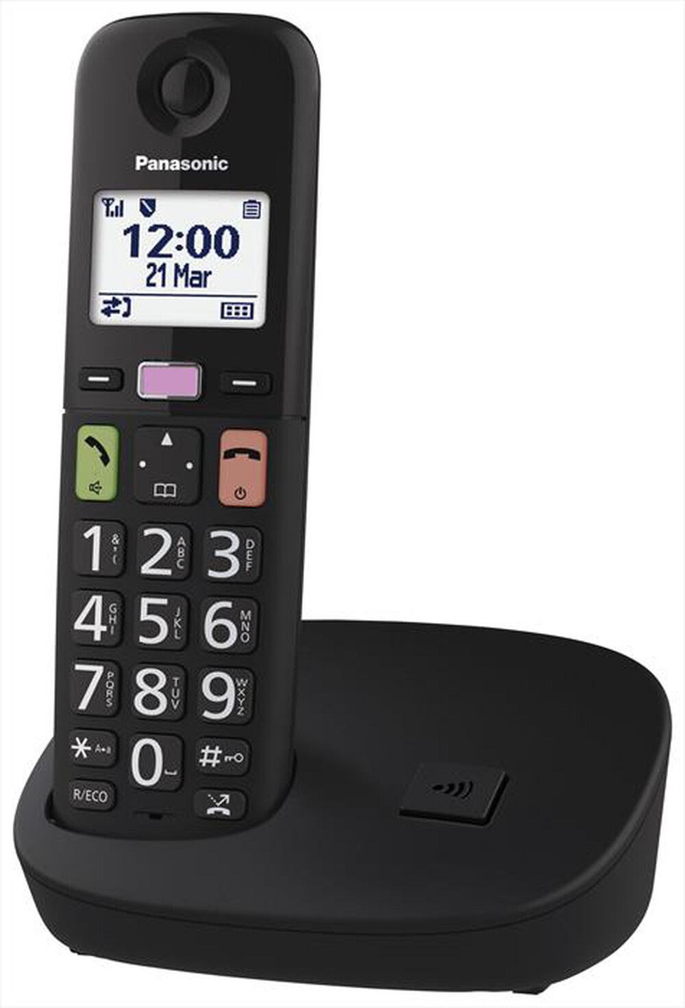"PANASONIC - Cordless KX-TGU110EXB-Nero"