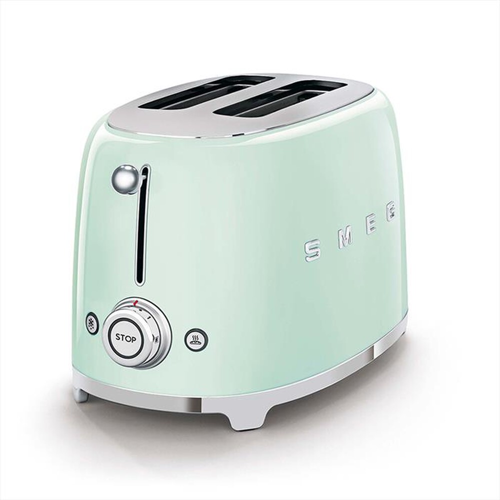 "SMEG - Tostapane 50's Style  2x2 fette – TSF01PGEU-verde pastello"