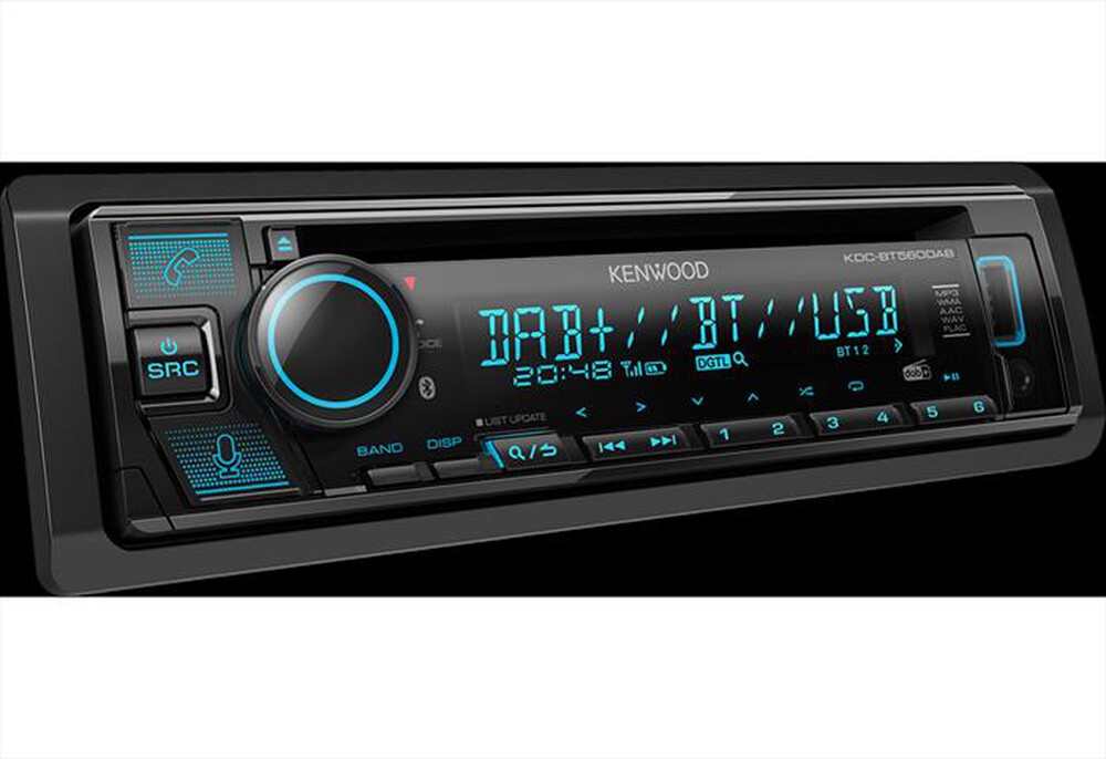 "KENWOOD - Car stereo KDC-BT560DAB-Nero"