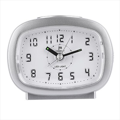 LOWELL - SVEGLIA QUARZO MOVIMENTO SILENZIOSO JA7105S-SILVER