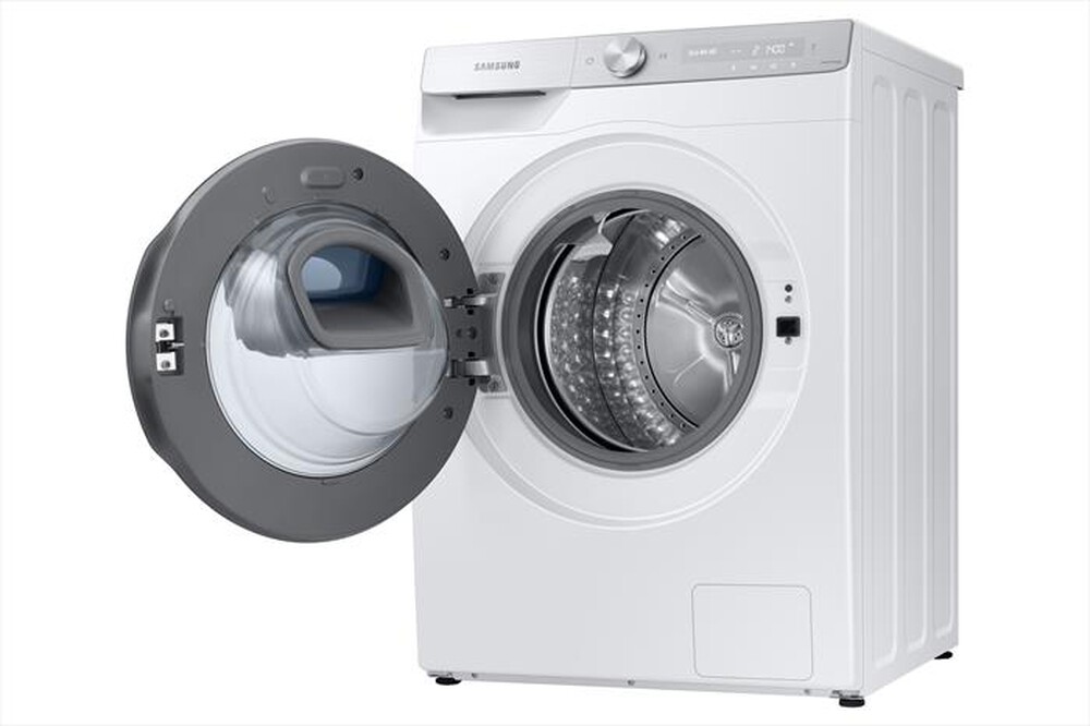 "SAMSUNG - Lavatrice WW90T954ASH/S3 QUICKDRIVE AI CONTROL 9Kg-BIANCO CON OBLO' Shiny Black"