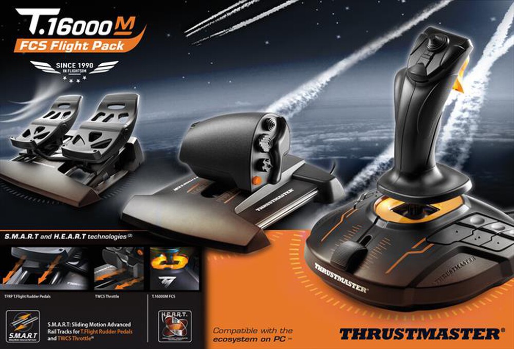 Immagine del prodotto THRUSTMASTER - JOYSTICK T-16000M FCS FLIGHT PACK 2960782