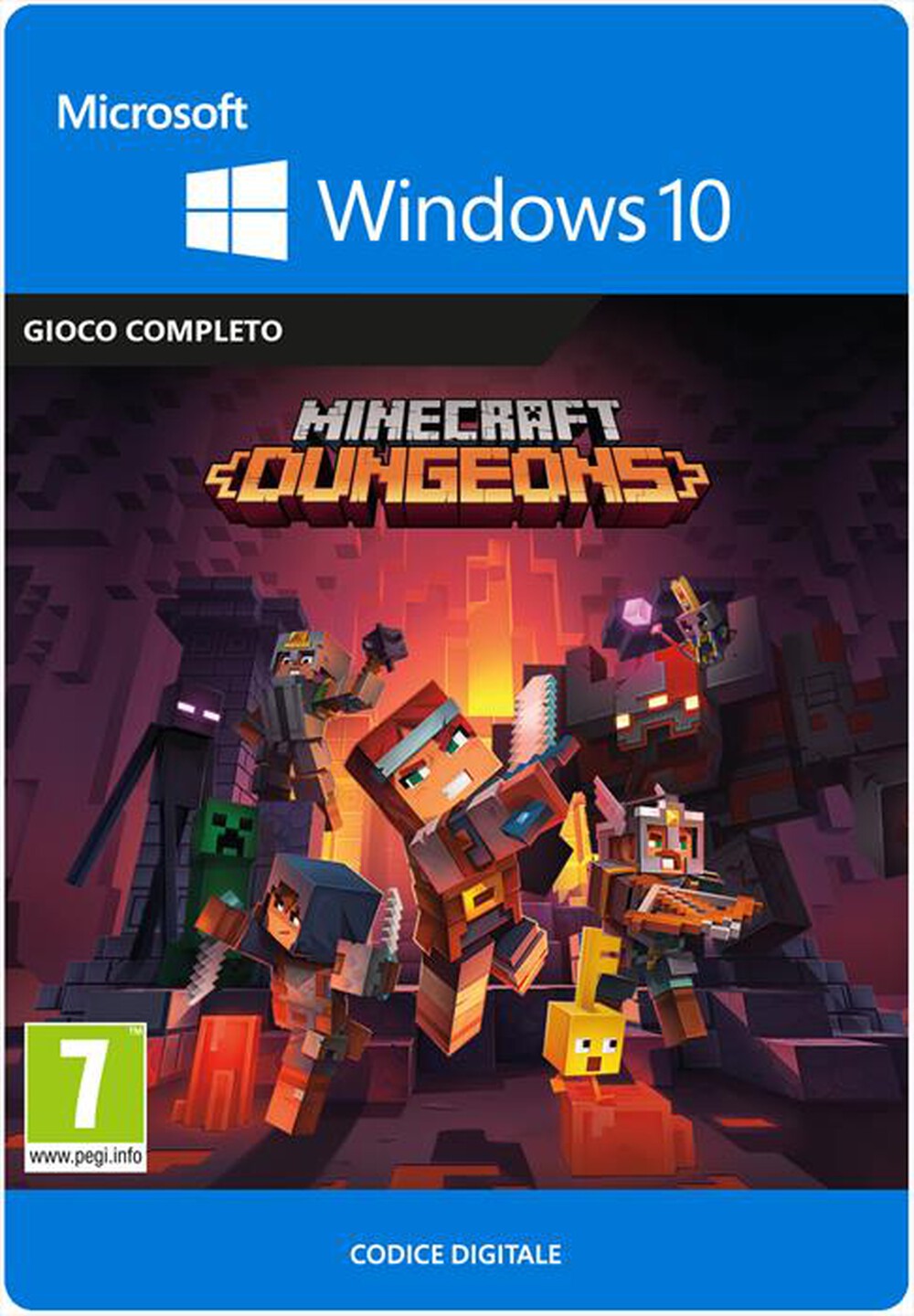 Immagine del prodotto MICROSOFT - Minecraft Dungeons Win10