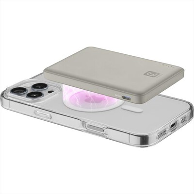 CELLULARLINE - POWER BANK MAGSAFE 5000-Beige
