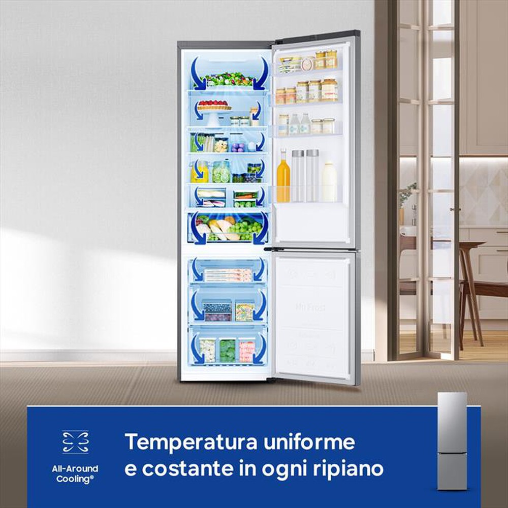 Immagine del prodotto SAMSUNG - Frigorifero combinato RB38C600CS9/EF Classe C 390l-Inox