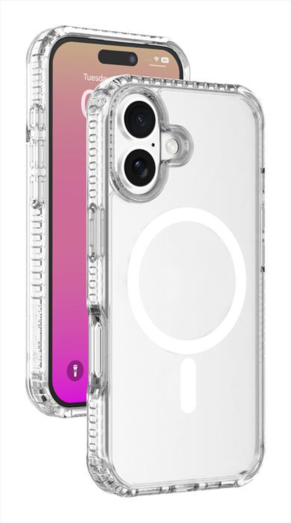 Immagine del prodotto CELLULARLINE - Custodia ULTRA STRONG MAG per IPHONE 17-Trasparente