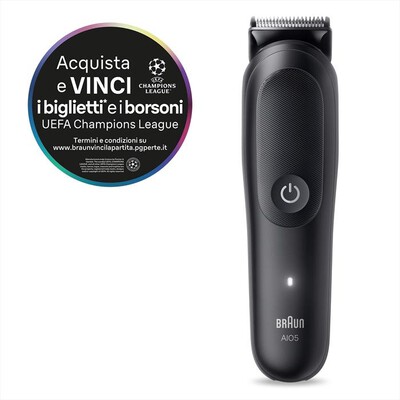 BRAUN - Rasoio AIO 5540-NERO