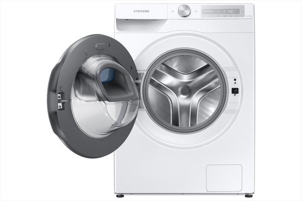 "SAMSUNG - Lavatrice WW90T684DLH AI CONTROL ADD WASH 9 Kg-BIANCO OBLO' Silver Deco"