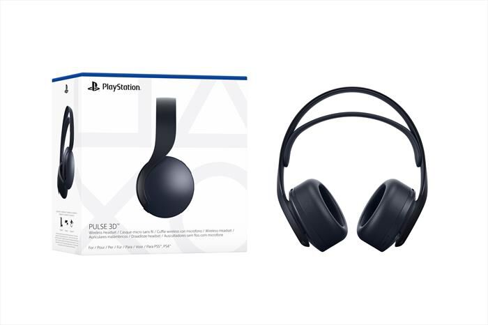 SONY COMPUTER - PS5 CUFFIE WIRELESS PULSE 3D-Midnight Black | Euronics