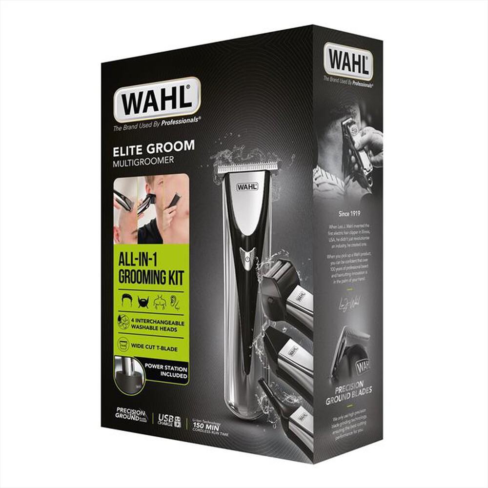 "WAHL - ELITE GROOM-Silver"