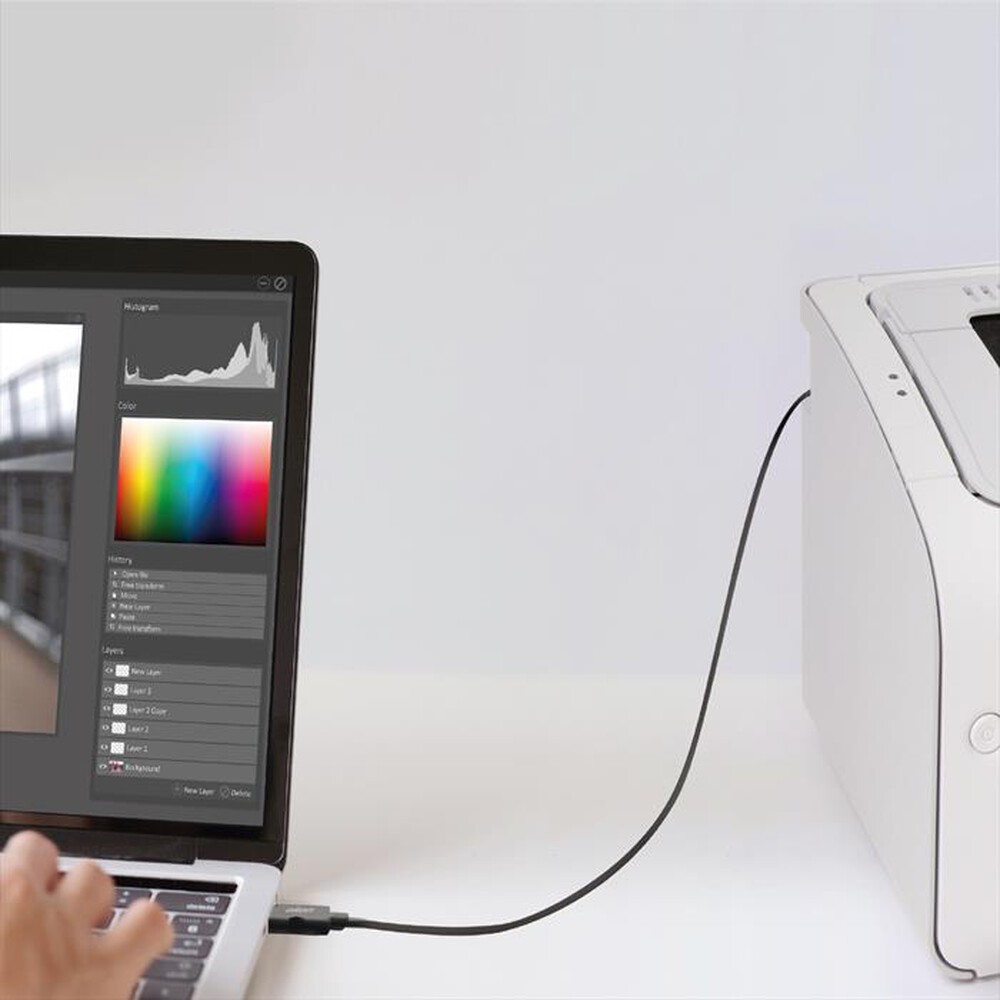 Immagine del prodotto EKON - Cavo USB ECIT3USBAB20K-Nero