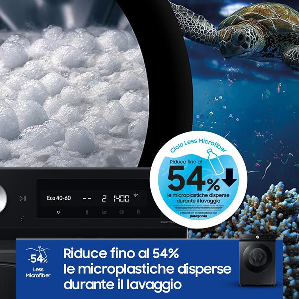 "SAMSUNG - Lavatrice WW11DB7B94GBU3 11 Kg Classe A-NERO"