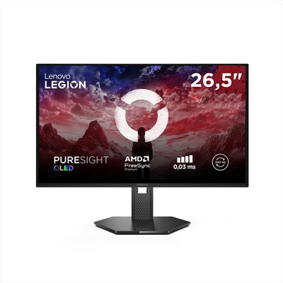 LENOVO - Monitor OLED 26,5" LEGION 27Q-10 OLED 67E1GAC1IT-Black