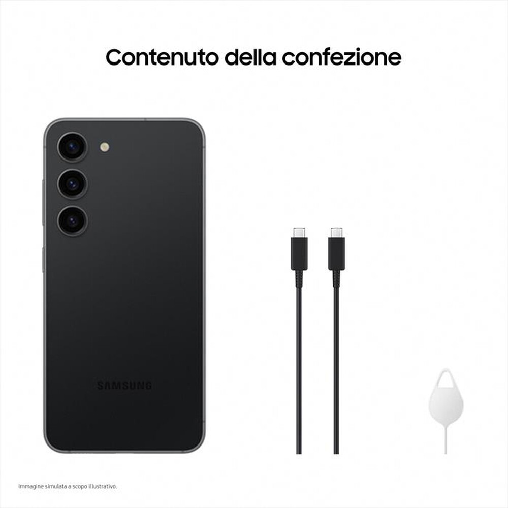 "SAMSUNG - Galaxy S23 8+128GB-Phantom Black"