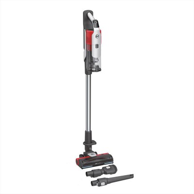 HOOVER - Aspirapolvere ricaricabile HF910H 011-Rosso, Titanio
