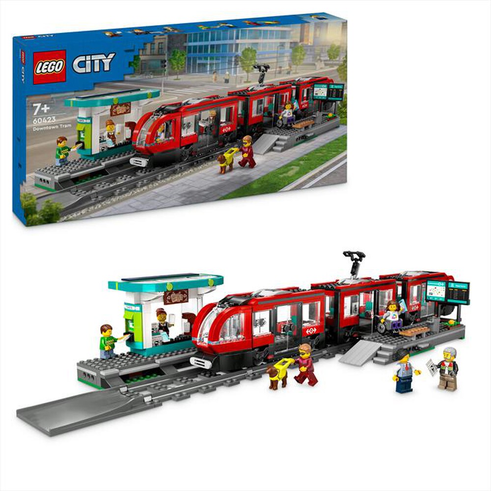 Immagine del prodotto LEGO - CITY TRAINS Tram e fermata del tram 60423