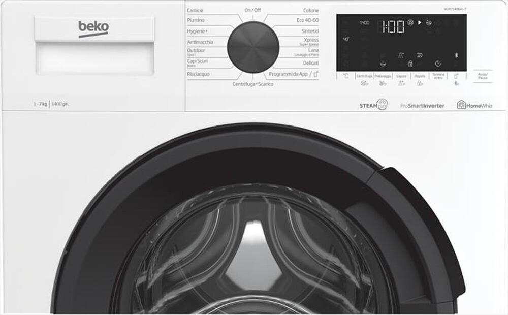 "BEKO - Lavatrice WUX71486AI-IT 7 Kg Classe A-Bianco / Antracite"