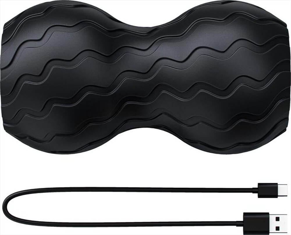 "THERABODY - Rullo per terapia a vibrazione THERAGUN WAVE DUO-nero"