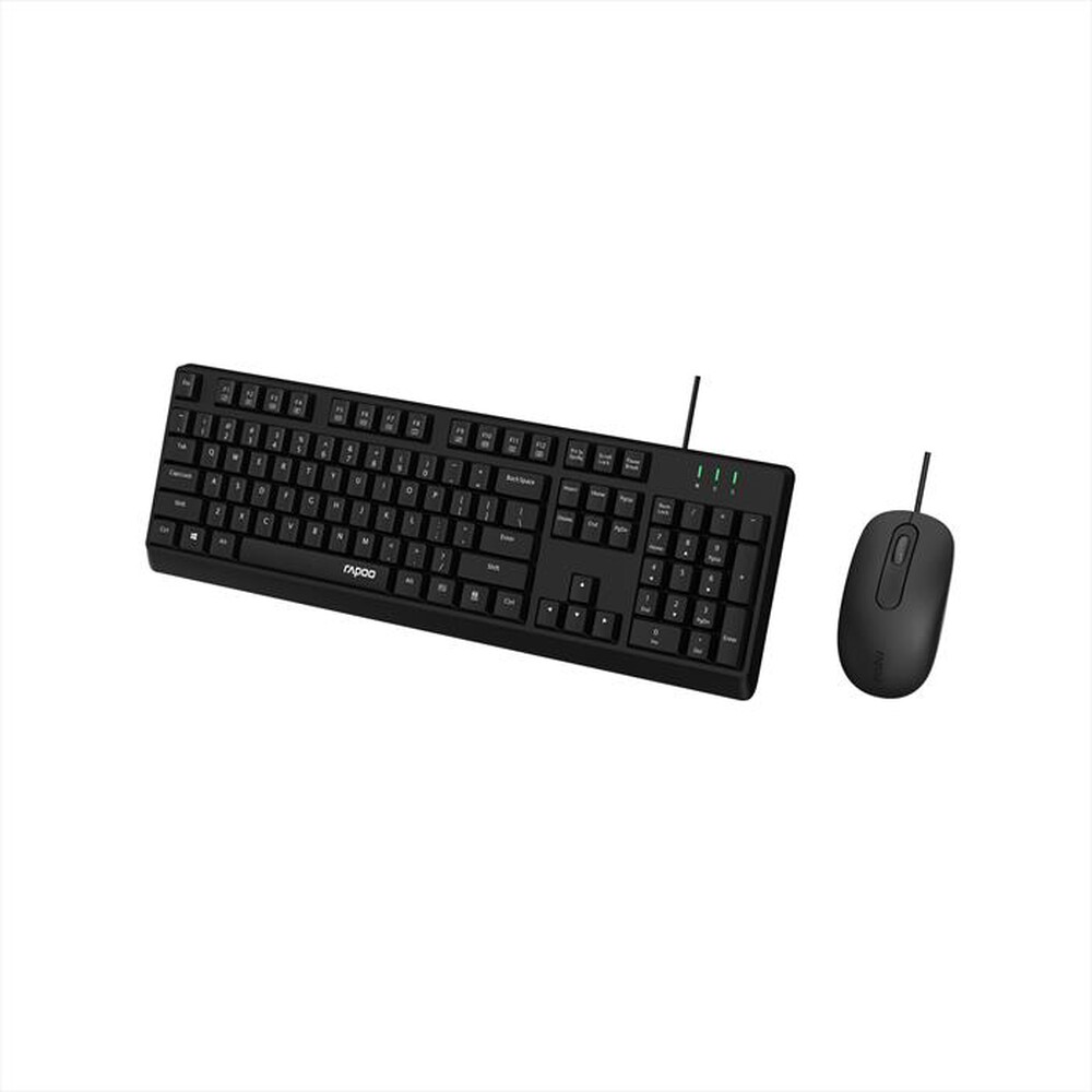 Immagine del prodotto RAPOO - Wired Desktop Combo Set NX1500-Nero
