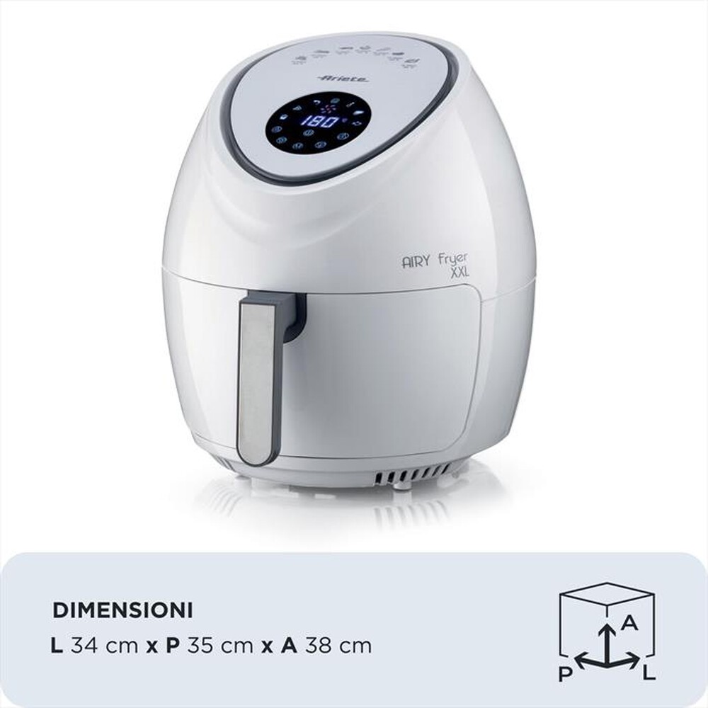 Immagine del prodotto ARIETE - 4618 Airy Fryer XXL Friggitrice ad aria 7L-bianco