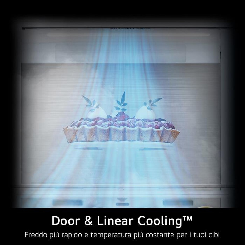 Immagine del prodotto LG - Frigorifero combinato GBB569MCAMN.AMCQEUT Classe E-Nero