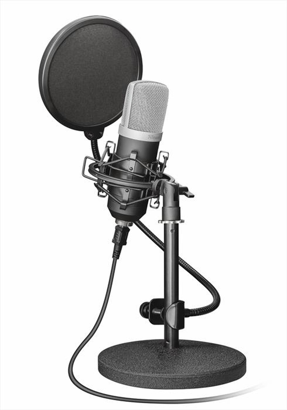 "TRUST - Emita Pro USB Mic-Black/Silver"