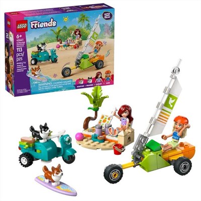 LEGO - FRIENDS Avventure canine su windskate sidecar42641-Multicolore