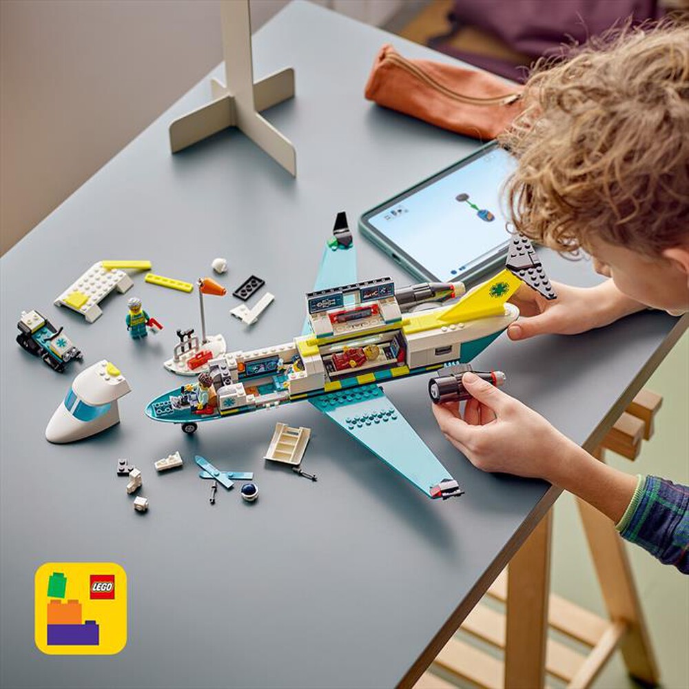 "LEGO - AEREO AMBULANZA DI EMERGENZA-,"