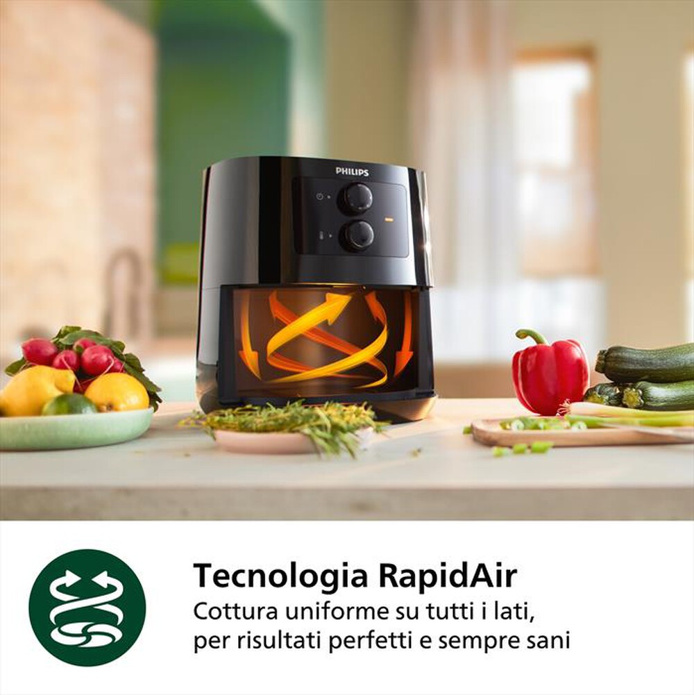 "PHILIPS - Airfryer Essential - 4 porzioni HD9200/90"