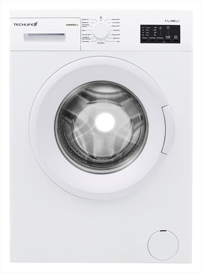 TECHLIFE - Lavatrice TLWM7KD-2 7 Kg Classe D-Bianco