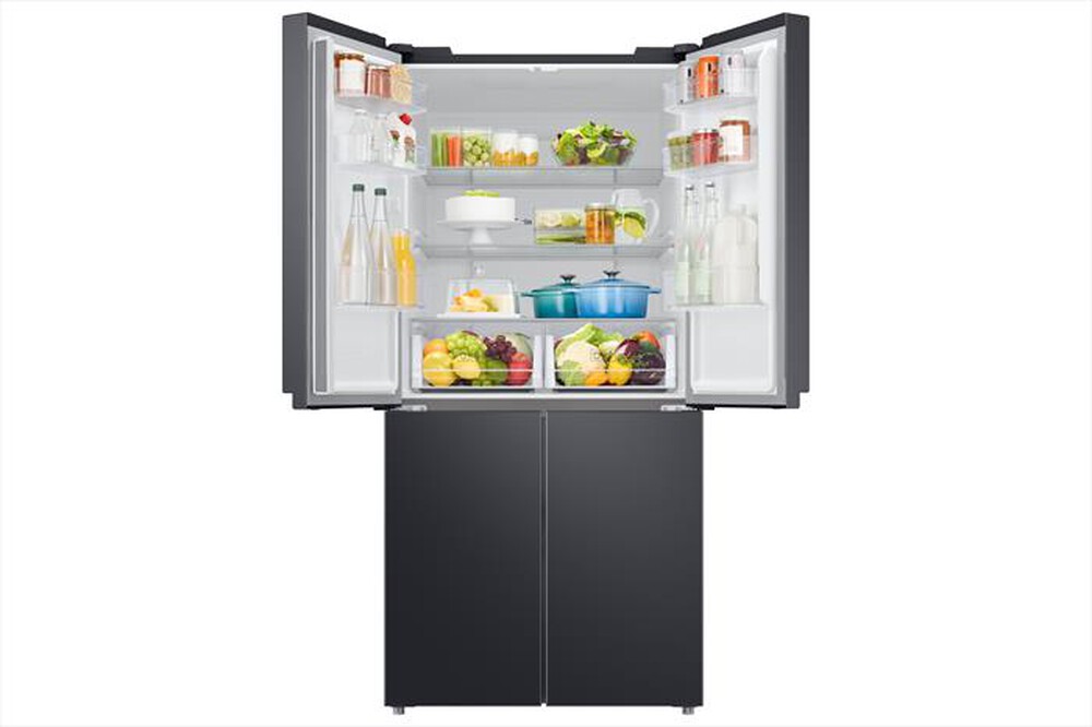 "SAMSUNG - Frigorifero 4 porte RF48A400EB4/EF Classe E 488 lt-BLACK"