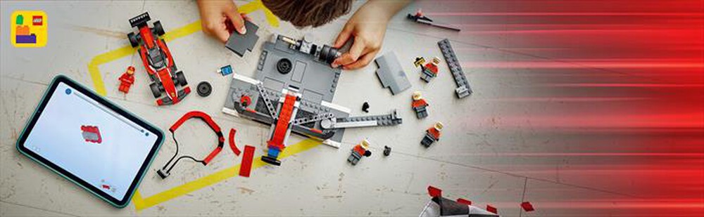 Immagine del prodotto LEGO - CITY F1 Pitstop e meccanici con Ferrari F1&reg; 60443