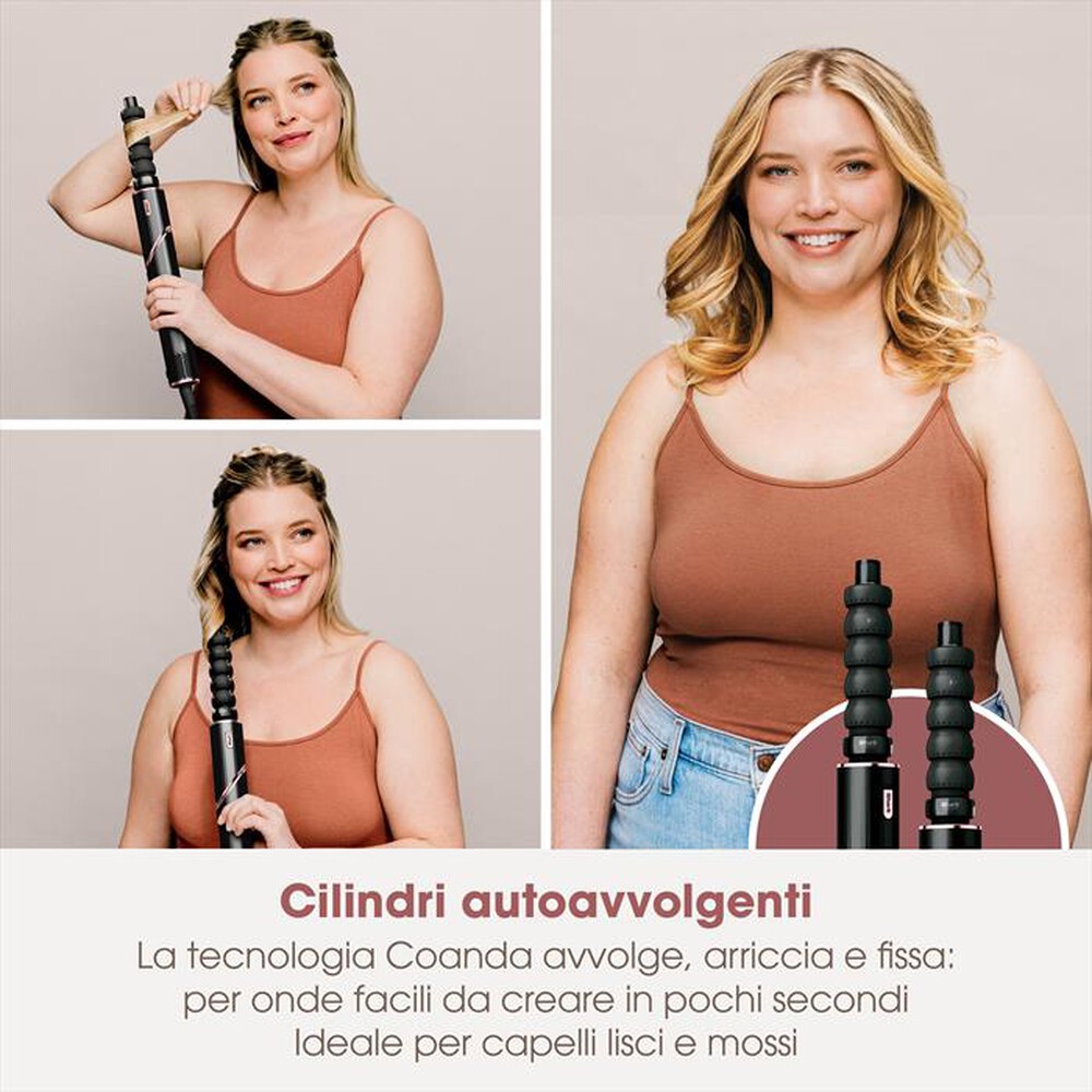 Immagine del prodotto SHARK - STYLER ASCIUGACAPELLI FLEXSTYLE COMPLETE SET-Nero e Rosa Gold