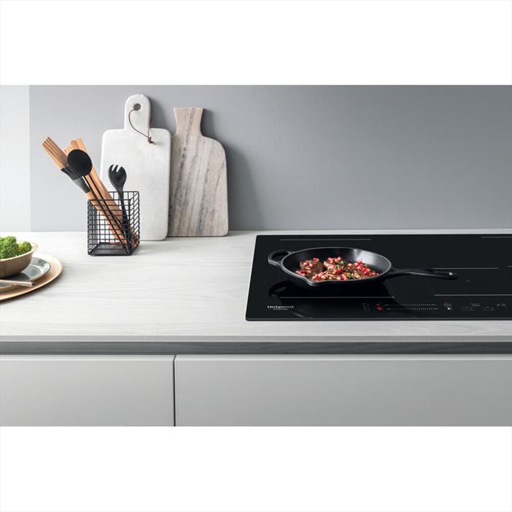 "HOTPOINT ARISTON - Piano induzione HS 1677C NE 77 cm-Nero"