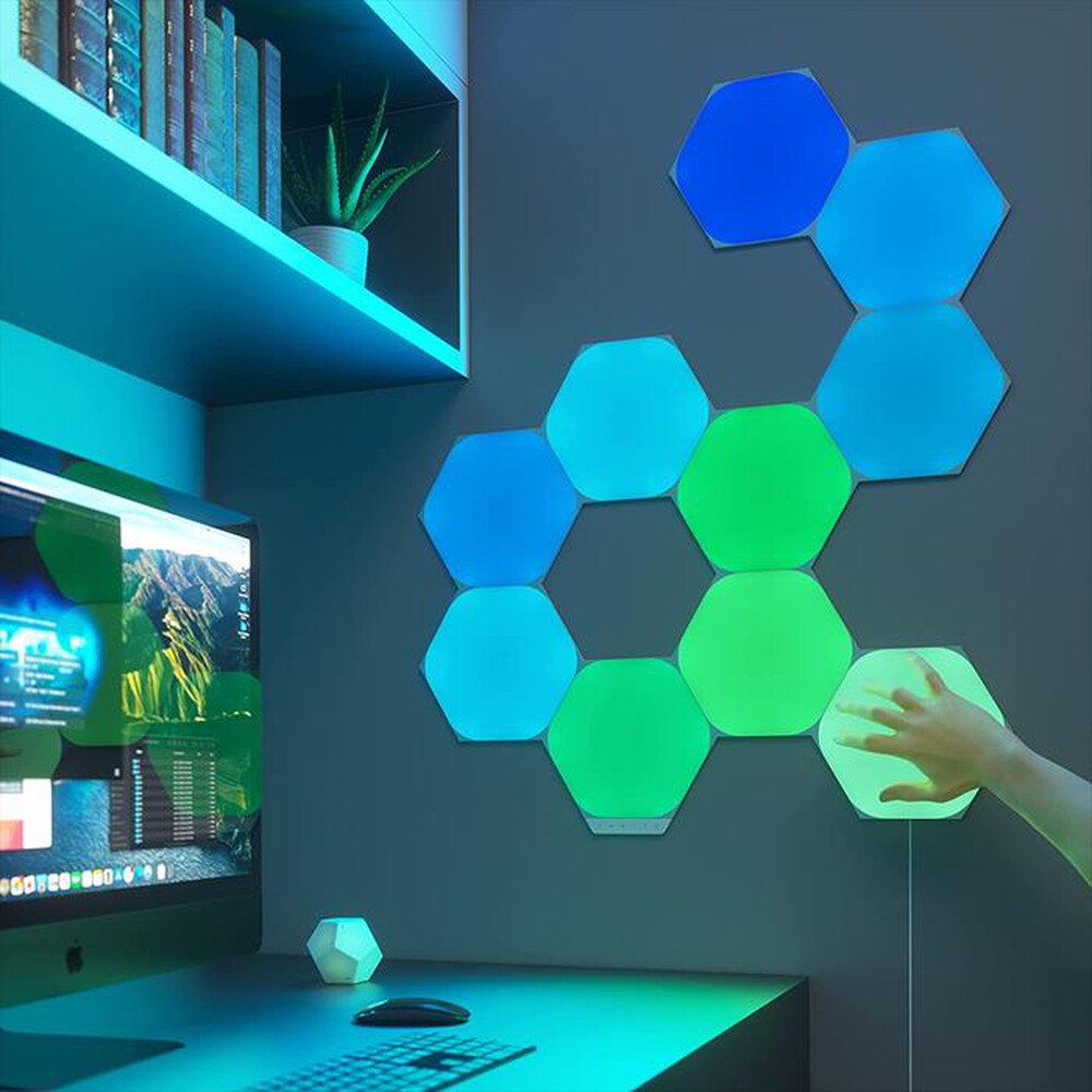 Immagine del prodotto NANOLEAF - SHAPES EXAGON 8 PANNELLI