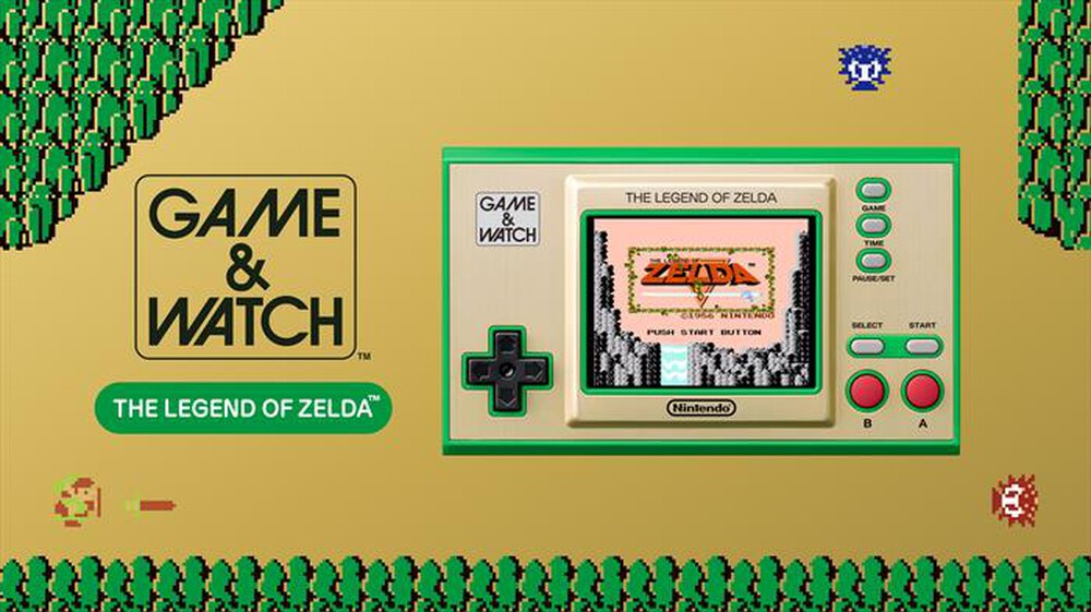 "NINTENDO - GAME WATCH TLO ZELDA SYSTEM"