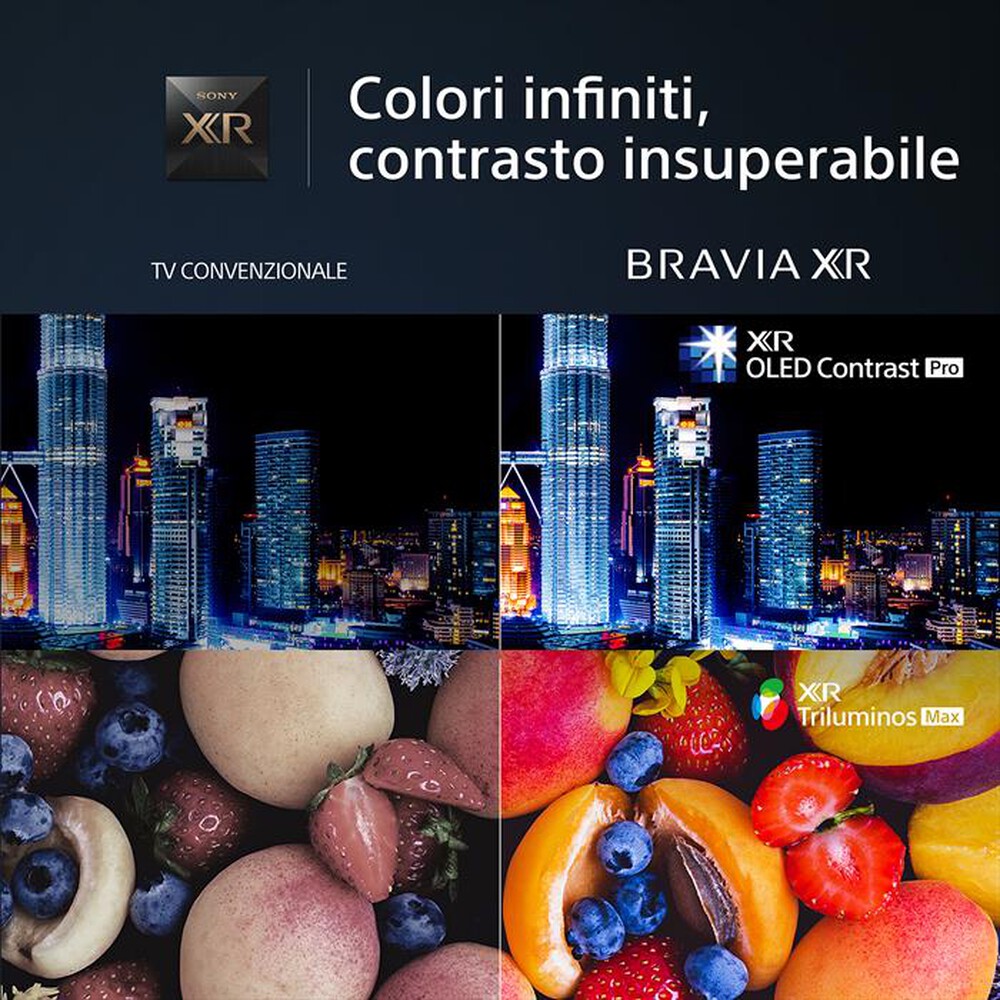 "SONY - Smart TV OLED UHD 4K 65\" XR65A95LAEP-Nero"