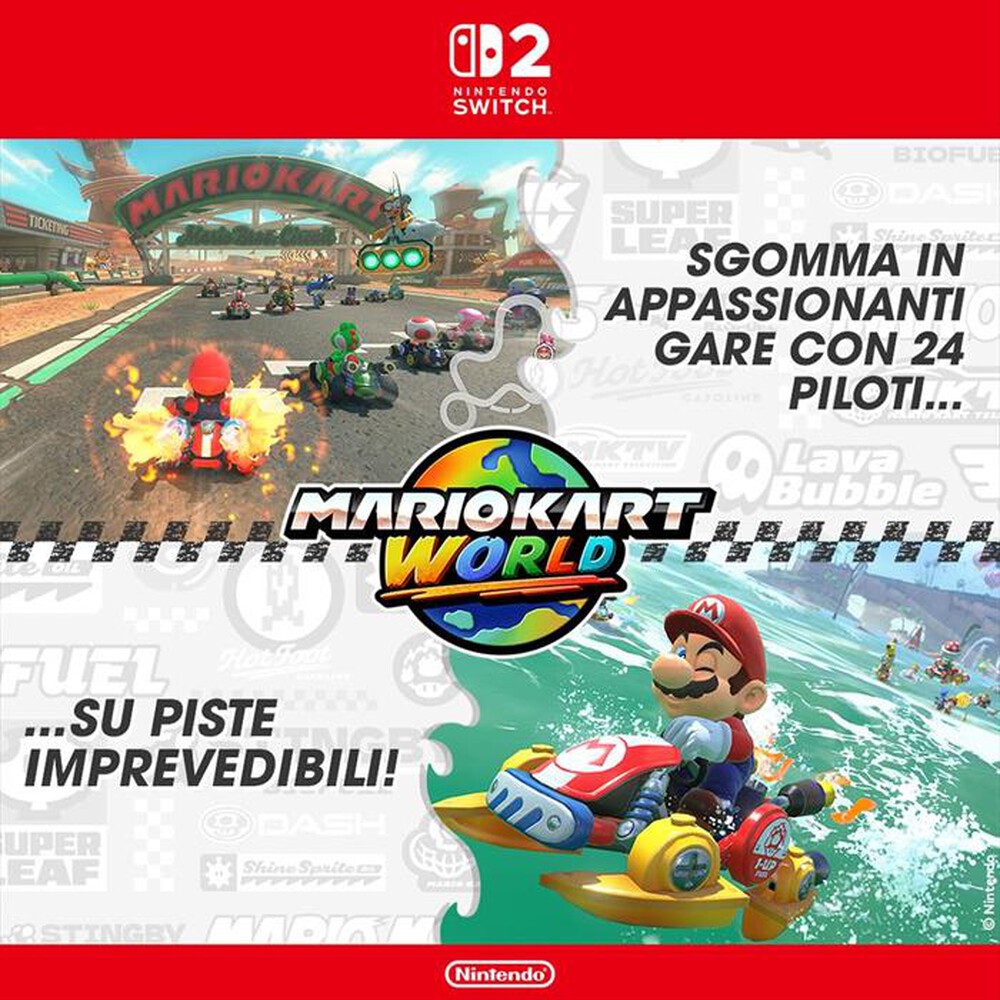 "NINTENDO - MARIO KART WORLD-Nd"