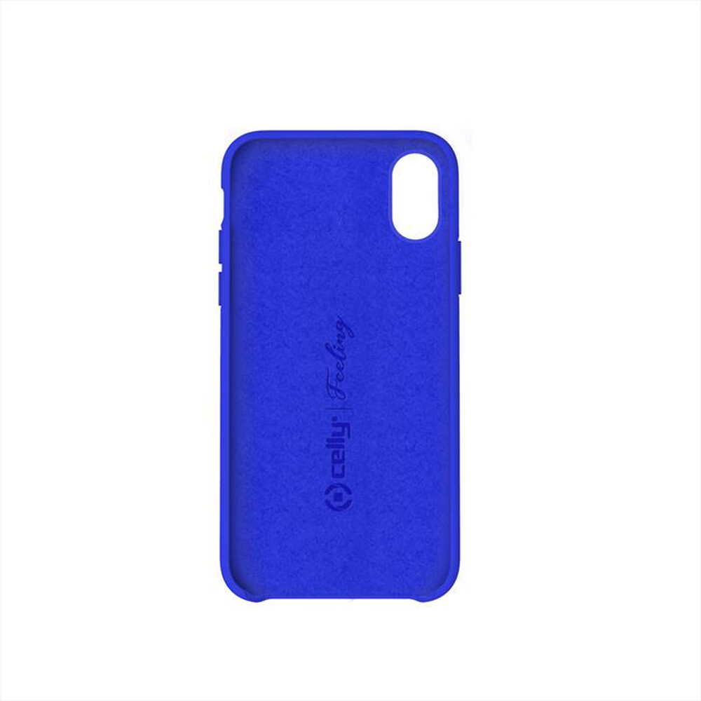 "CELLY - COVER PER IPHONE XR-Blu/Silicone"
