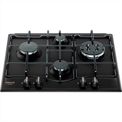 HOTPOINT ARISTON - Piano cottura a gas PCN 640 T (AN) R /HA 4 fuochi-Antracite